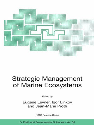 cover image of Strategic Management of Marine Ecosystems